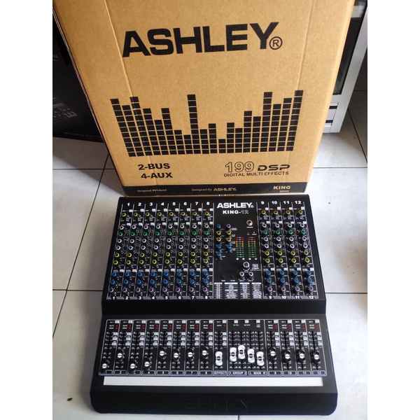 Mixer Audio Ashley King12 12 Channel King 12 4 Tone Efek Alesis