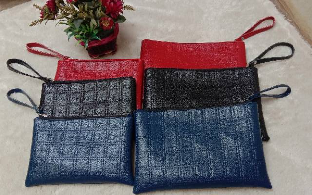 Simple Cluth square/ Clutch wanita