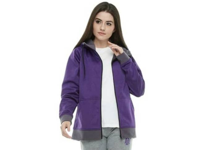 Zoleka Alika Jaket Hoodie Sport Packable Wanita