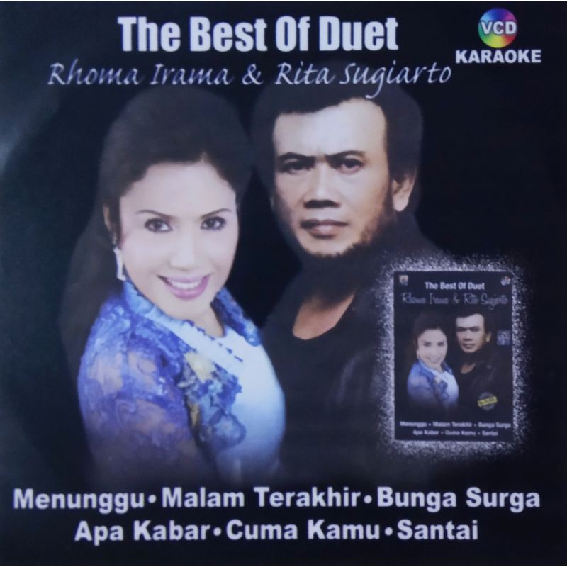 rhoma irama rita sugiarto vcd album the best of duet