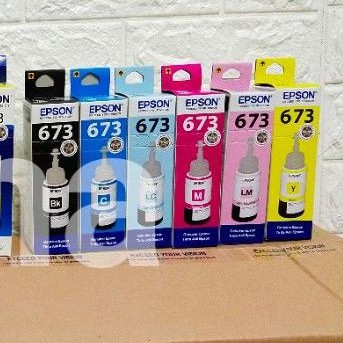 Tinta epson 673 L800 L1800