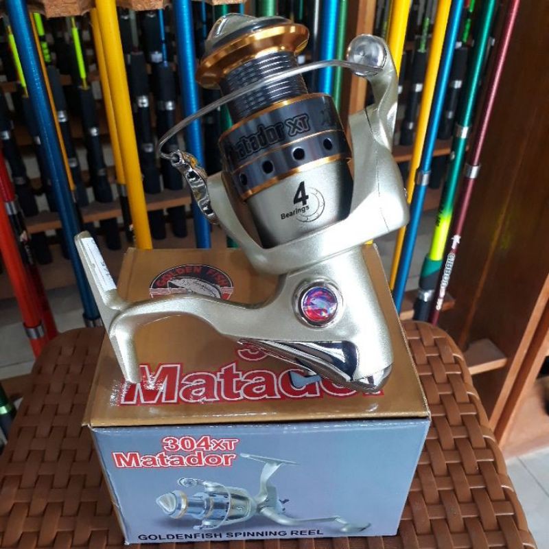 REEL GOLDEN FISH MATADOR 304 XT