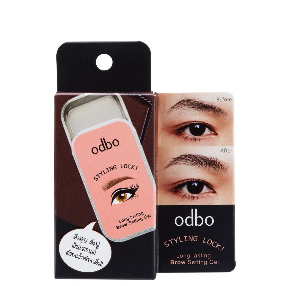 ODBO STYLING LOCK LONG LASTING BROW SETTING GEL OD799/EYEBROW/KOSMETIK MATA