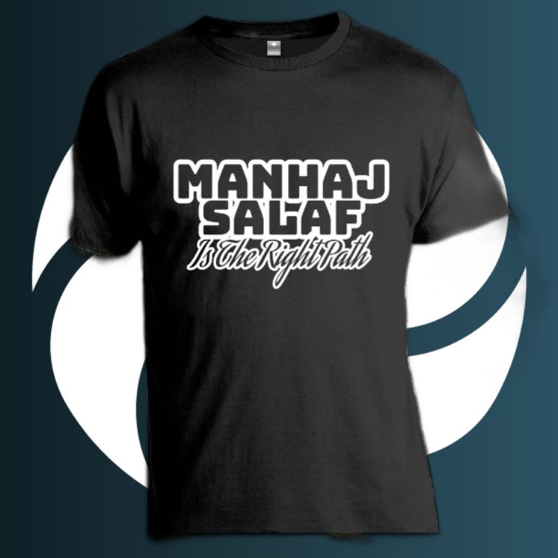 kaos manhaj salaf IS THE RIGHT PATH bahan cotton combed 30s (nyaman dipakai). + bisa custom kaos sal