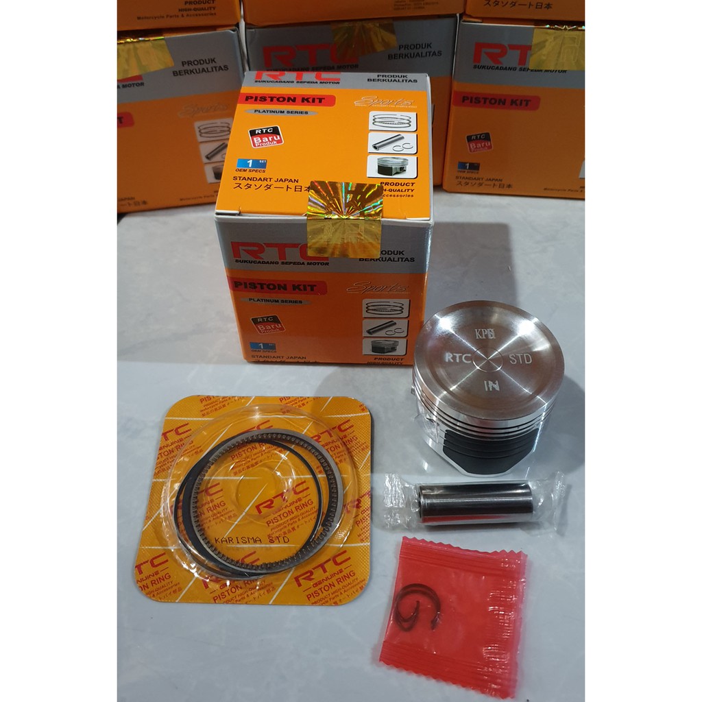 PISTON KIT KARISMA-SUPRA X 125-KIRANA OS STD-25