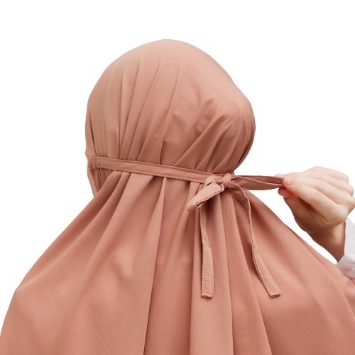 Jilbab Bergo Maryam Jumbo Syari Wolfis Non ped