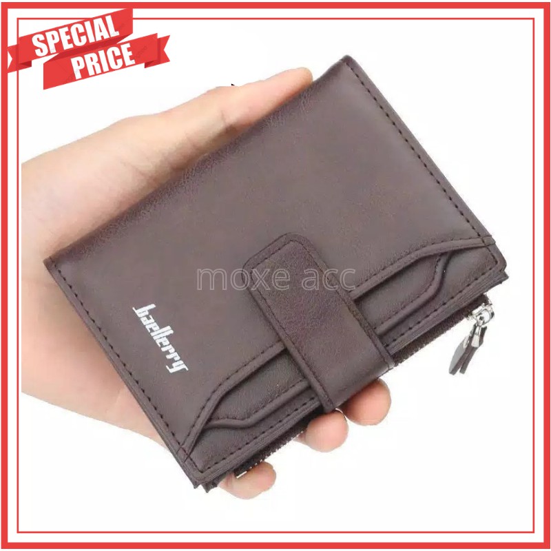 Dompet Lipat Pria BAELLERRY D3218 ORIGINAL Fashion Casual