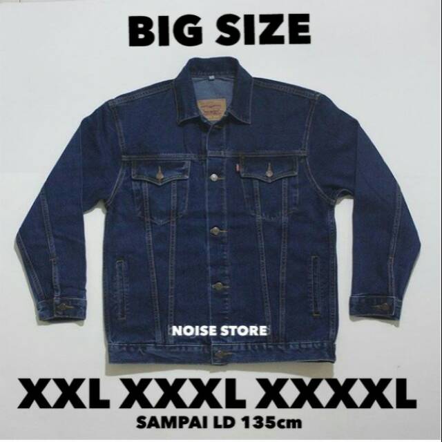 Jaket Jeans Jumbo Big Size Bio Wash Premium Quality