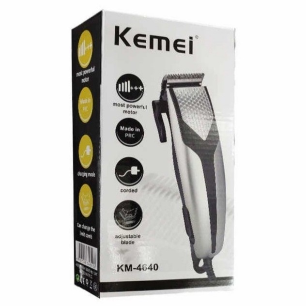 COD MESIN CUKUR RAMBUT HAIR CLIPPER KEMEI KM-4640 / ALAT CUKUR RAMBUT HAIR CLIPPER KEMEI KM-4640 / CUKURAN RAMBUT KEMEI KM-4640