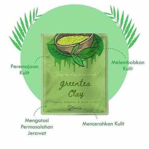 Masker Organik BPOM Lea Gloria 20gram