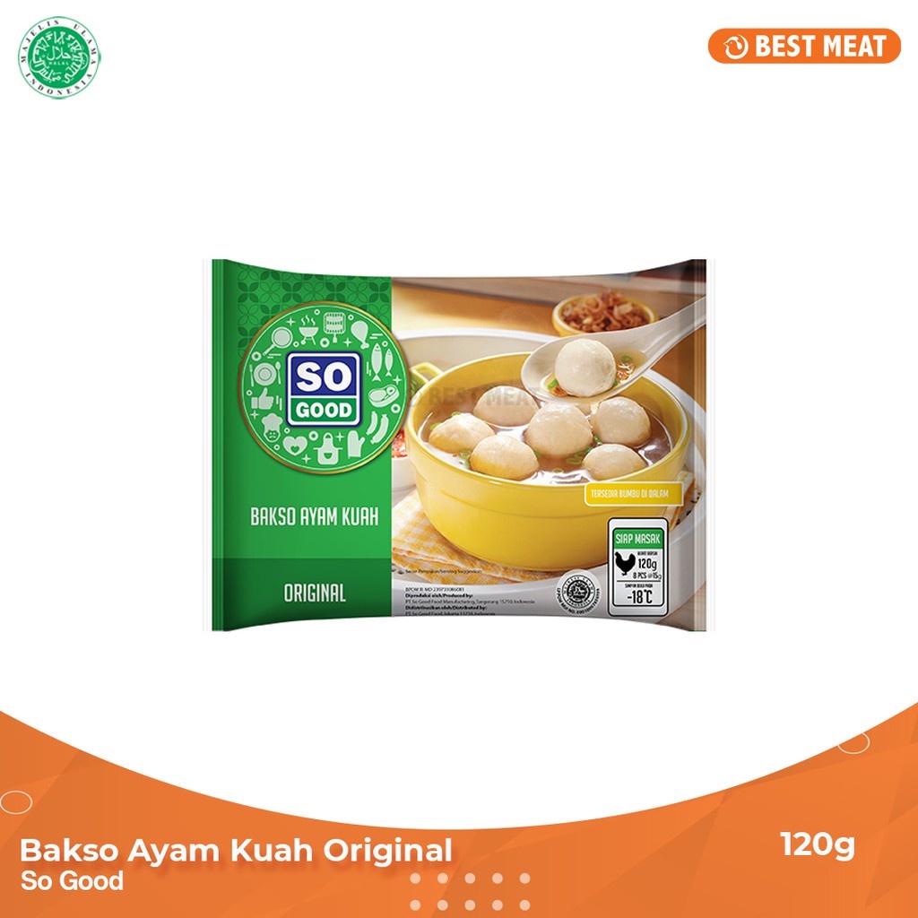 

SO GOOD BAKSO AYAM KUAH 120GR