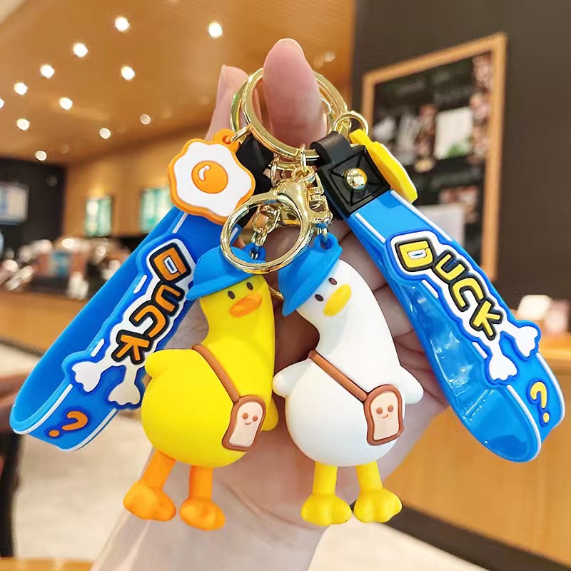 Gantungan Kunci Bebek Lucu / Key Chain Duck / Gantungan Kunci Animal / GANTUNGAN KUNCI MOBIL MOTOR