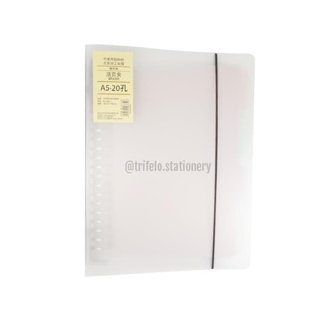 

Binder Note Transparan A5-20H-1