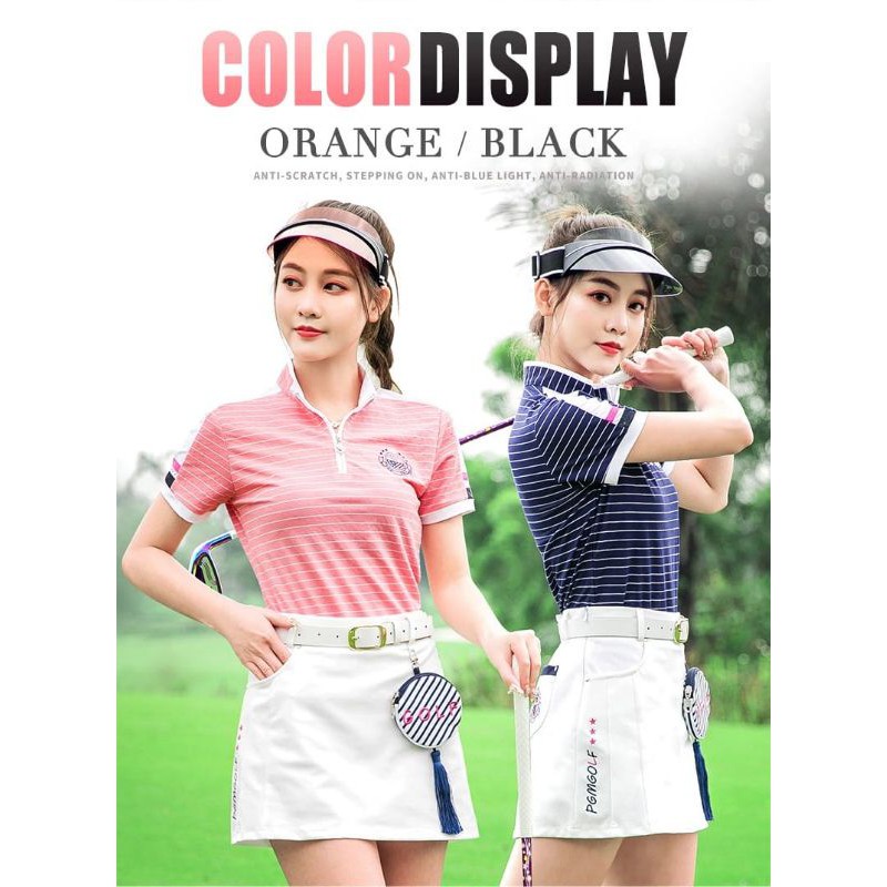 Topi golf mica variant warna mewah / import