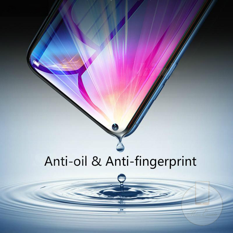 2in1 Tempered Glass Film Carbon Fiber Untuk Oppo Reno 5 A15 Reno 5F A94 Reno4 A53 2020 A12 A54 A33 2020 A52 A11 A31 A9 A5 2020 A7 A12E A92 A72 A5S A3S A11K A37 F9 F11 A1K