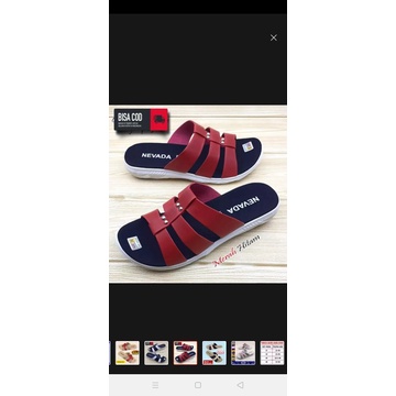 Sandal Selop Wanita Remaja Model Terbaru/Sandal Flat Nevada Murah Harga Grosiran