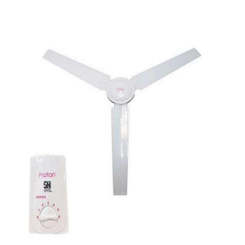 CEILING FAN HELI FAN PROFAN PR-56E KIPAS ANGIN GANTUNG BESAR BESI LANGIT 56” 56inch