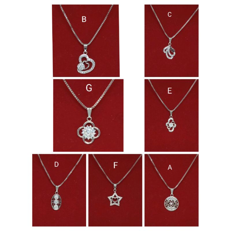 RP09. Kalung xuping wanita lapis emas putih silver 45 cm