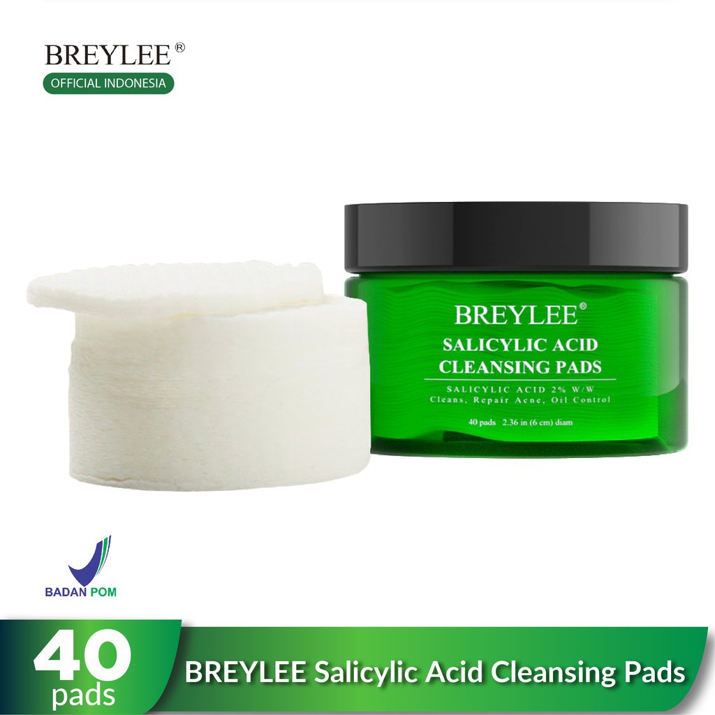 BREYLEE Salicylic Acid Cleansing Pads BPOM ORI