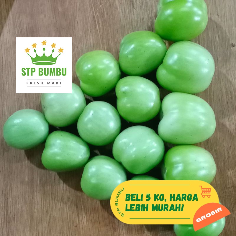 

Tomat Hijau Kecil Segar Fresh 1 kg