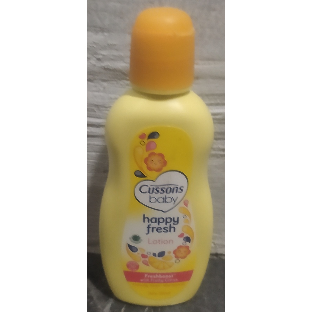 Cussons Baby Happy Fresh Hair &amp; Body Wash, Lotion 200ml