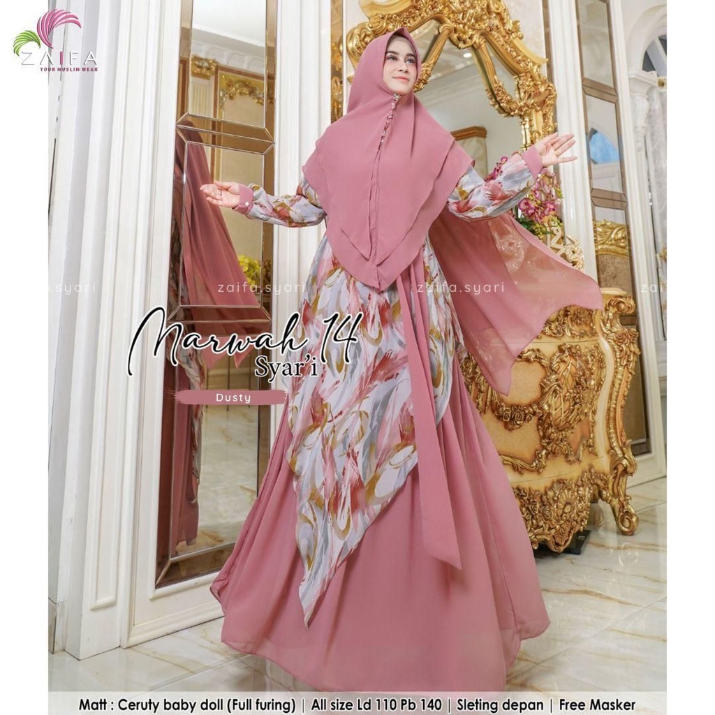 MARWAH 14 SYARI-DRESSS SYARI-DRESS COUPLE ANAK-SYARI' SERAGAMAN ANAK