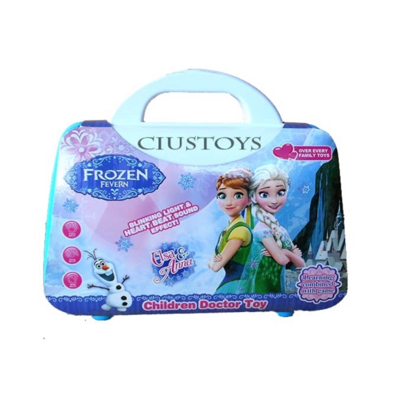 

Children Doctor Toy Frozen 6889-167A - kado mainan edukasi anak dokter Diskon