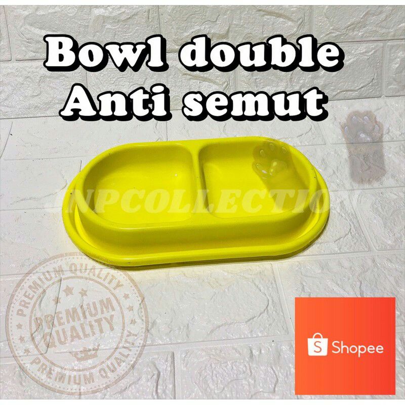 Tempat Makan Kucing Anti Semut DOUBLE