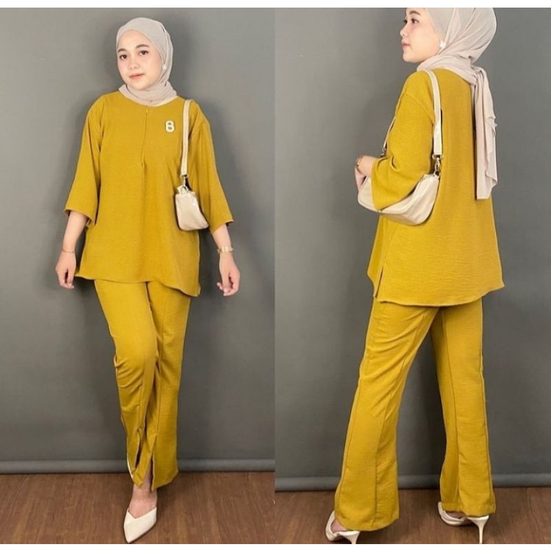 ONE SET SUNNY / ONE SET CRINCKLE CELANA CUTBRAY