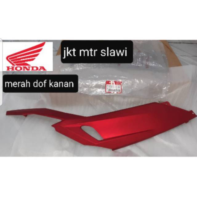 Cover Under Cover Samping Bawah Vario 150 Vario 125 Merah Doff Ori Honda AHM