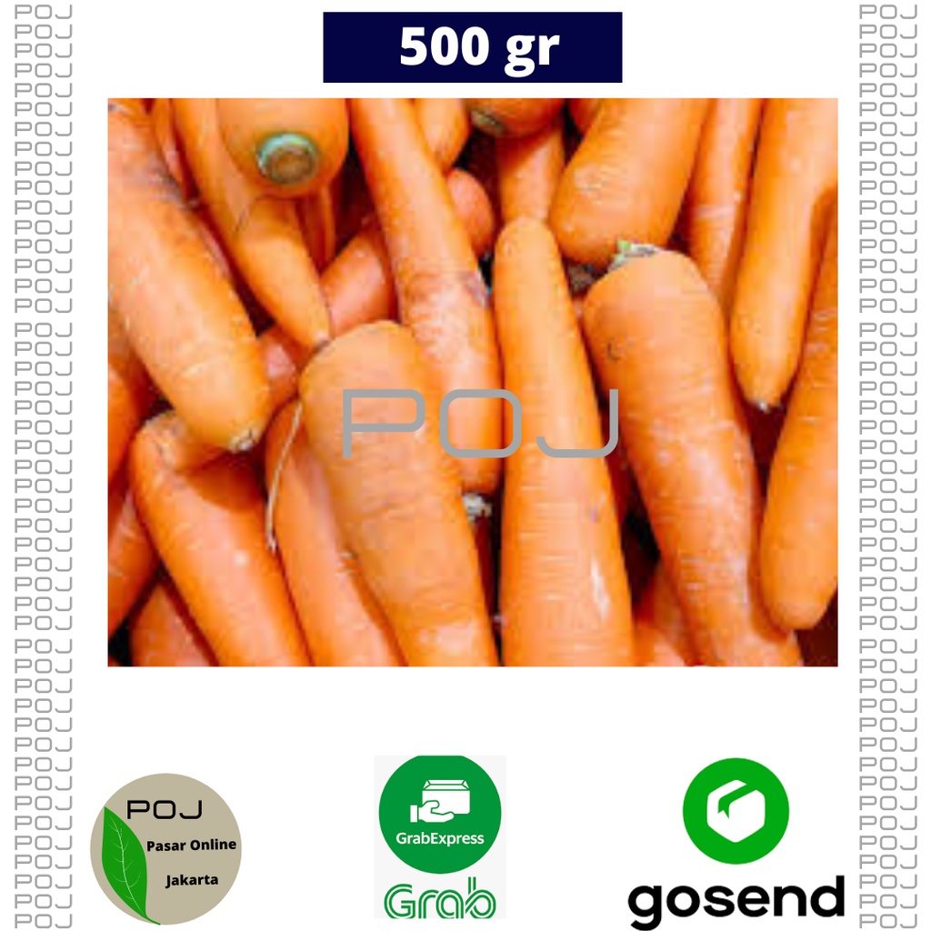 

Wortel Lokal Segar 500 gr✓Wortel LOkal Organik✓Wortel Segar✓Sayur Wortel Murah✓POJ