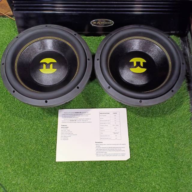 SUBWOOFER MOMENTUM CX2DD TRIPLE MAGNET KELAS KONTES