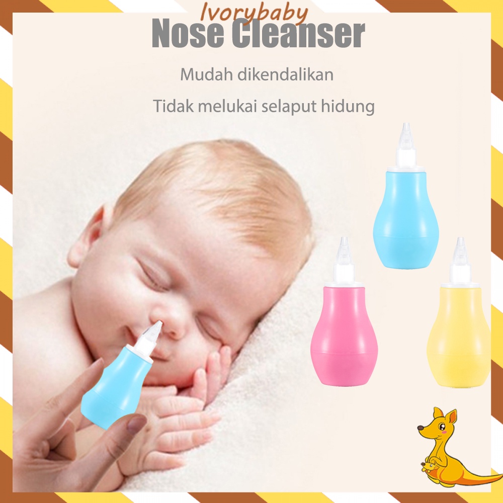 Ivorybaby Sedotan ingus bayi nasal Aspirator alat pembersih hidung nose cleanser