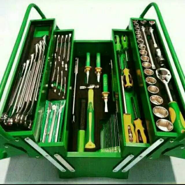 Jual Tekiro Tool Box Set 66 Pcs Indonesiashopee Indonesia