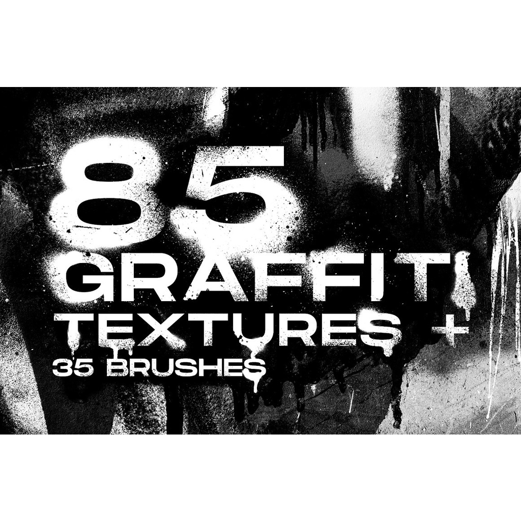 Procreate Brush - Graffiti Textures Brushes for Procreate