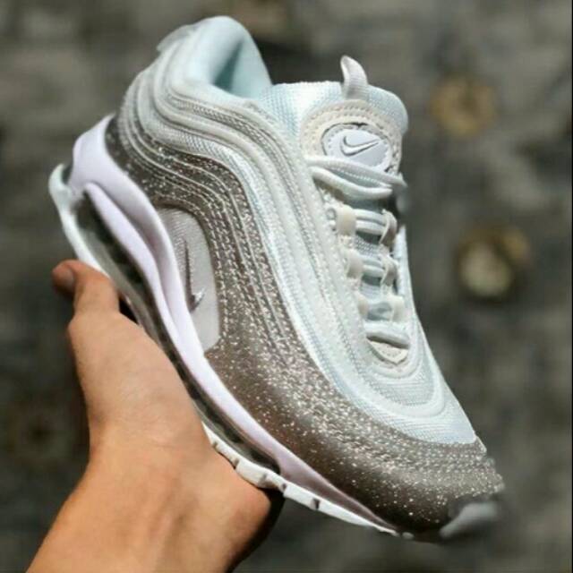 air max 97 white glitter