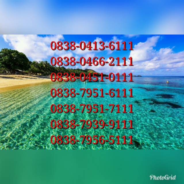 No cantik Axis triple