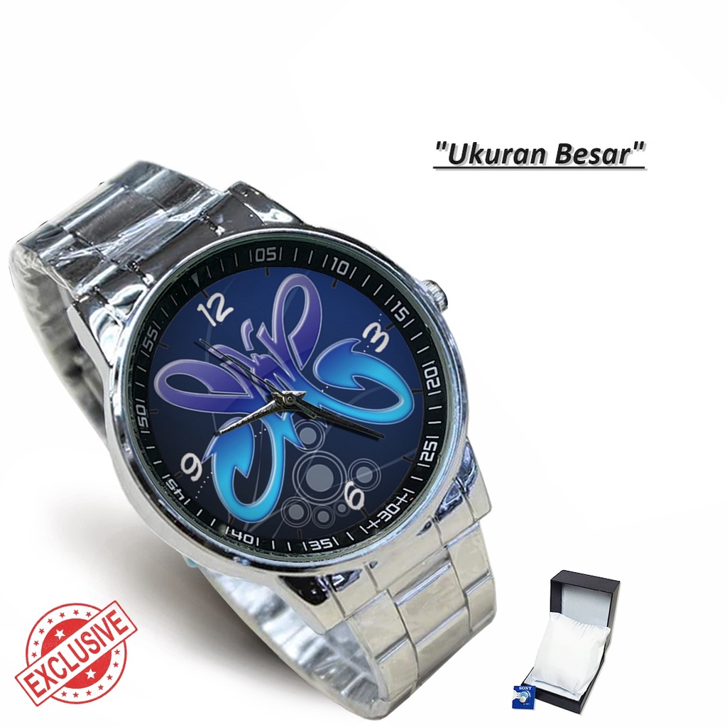 Jam Tangan Rantai Couple SLANK Motif 12