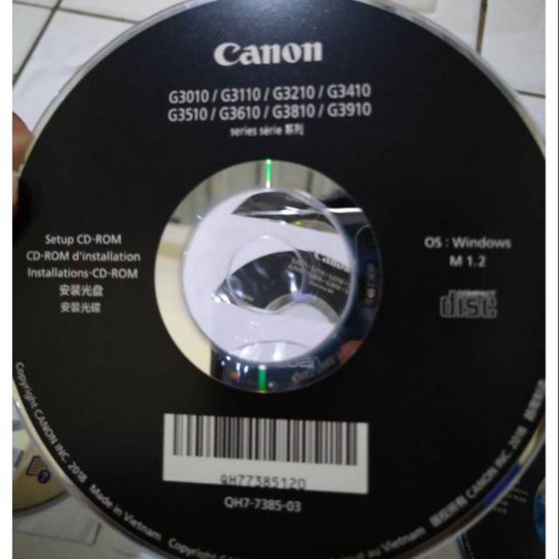 Software Printer Canon G2010/G2110/G2210/G2410/G2510/G2610/G2810