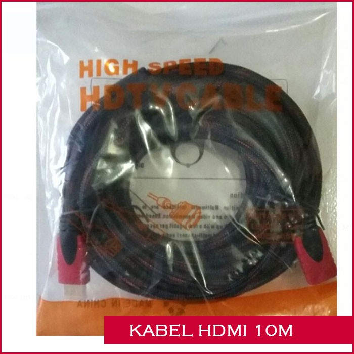 Kabel HDMI -HDMI (male to male) Serat 10M (Ver 1.3v)