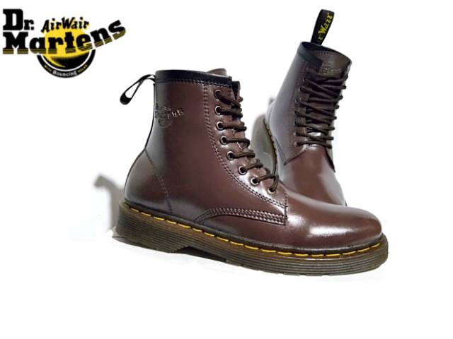 Sepatu Dr martens boots pria dan wanita sepatu  dockmart dokmar  boot 8 hole (lubang) dr marteen size 36-44