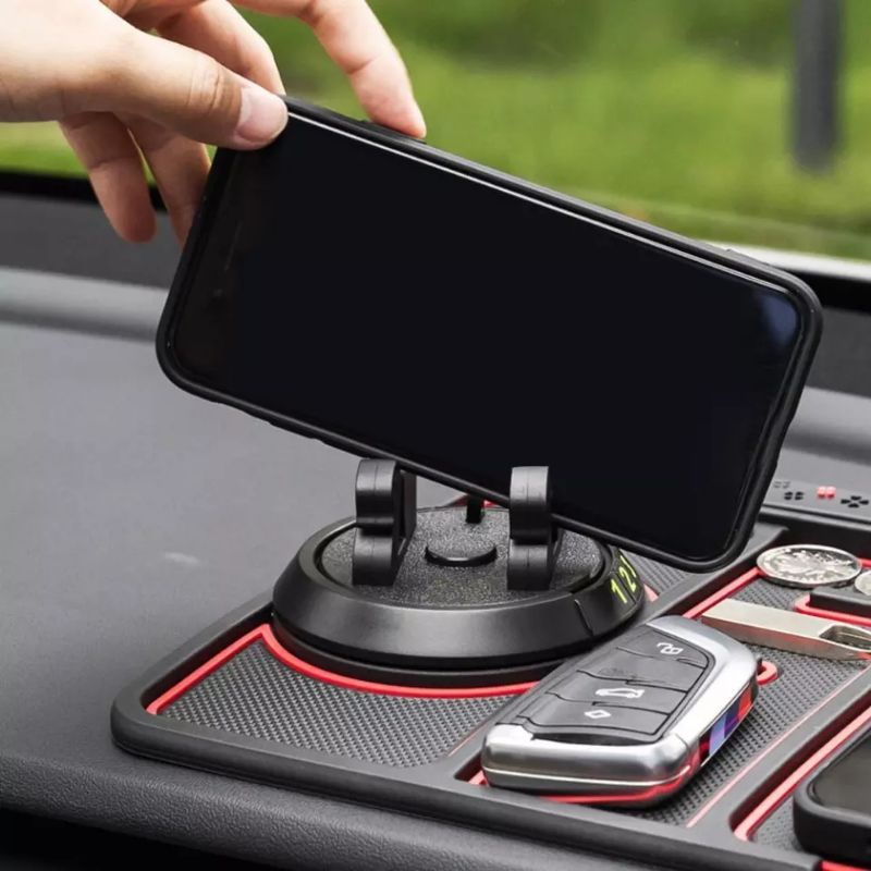 Holder hp multifungsi anti slip untuk dashboard mobil