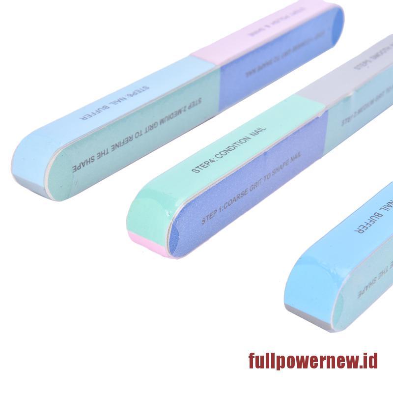 【COD】3Pcs 7in1 Finger Toe Nail File Buffer Shiner Manicure Pedicure Polishing Sanding