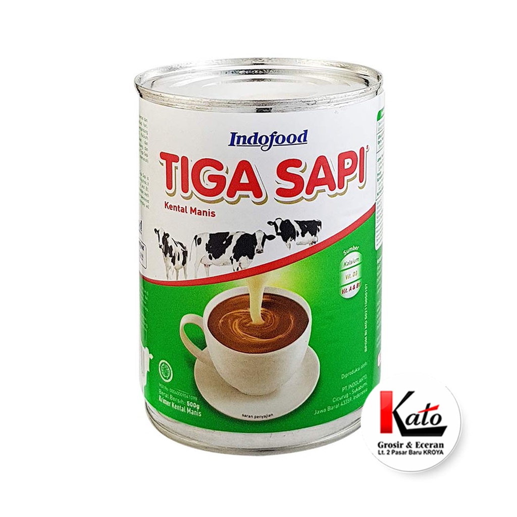 

Tiga Sapi Krimer Kental Manis Plain Kaleng 490gr