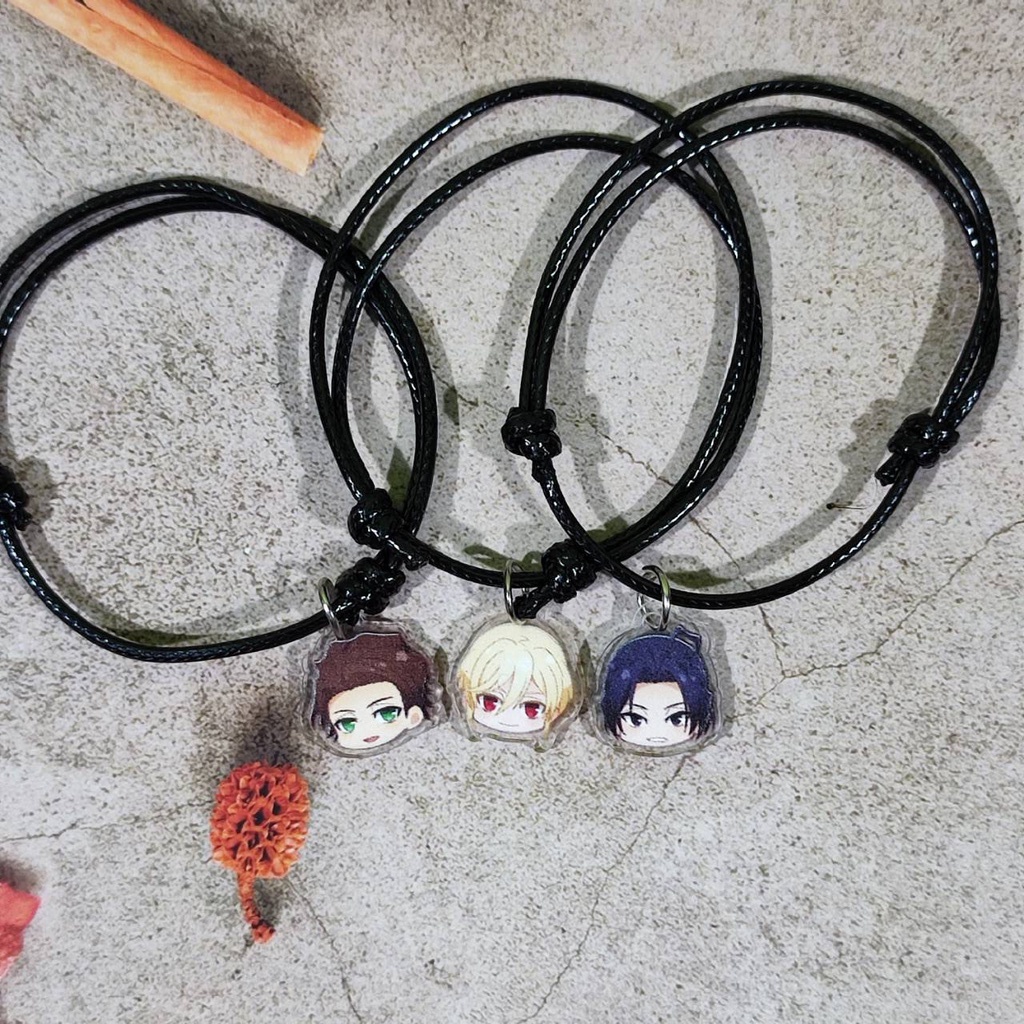 Gelang Tali Single Charm Anime Moriarty The Patriot (Yuukoku no Moriarty) - Bracelet Single Charm Ve