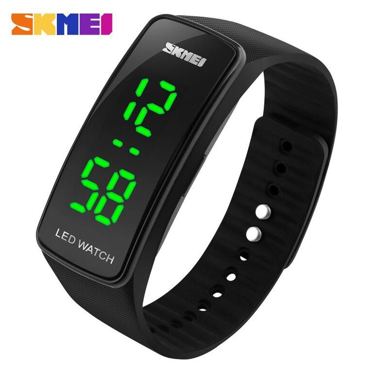 SKMEI Jam Tangan LED Olahraga (1119) - Black