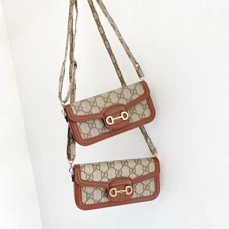 Guccii Leather Sling Bag Pouch Hp Mini [FOR ALL PHONE TYPES] Clutch Phone Bag