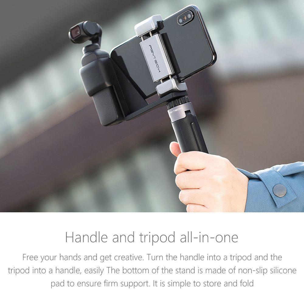 Top Untuk DJI OSMO Action2/OM5/Go Pro10 Kualitas Tinggi Selfie Stick Tripod Extension Batang Ekstensi