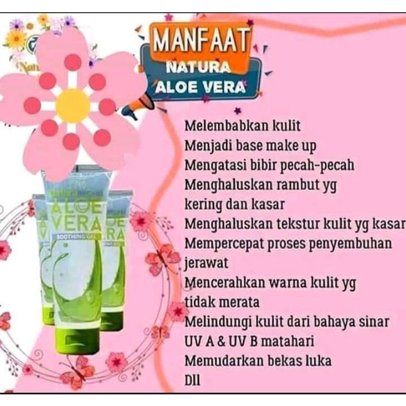 Aloe Vera Soothing Gel Natura world