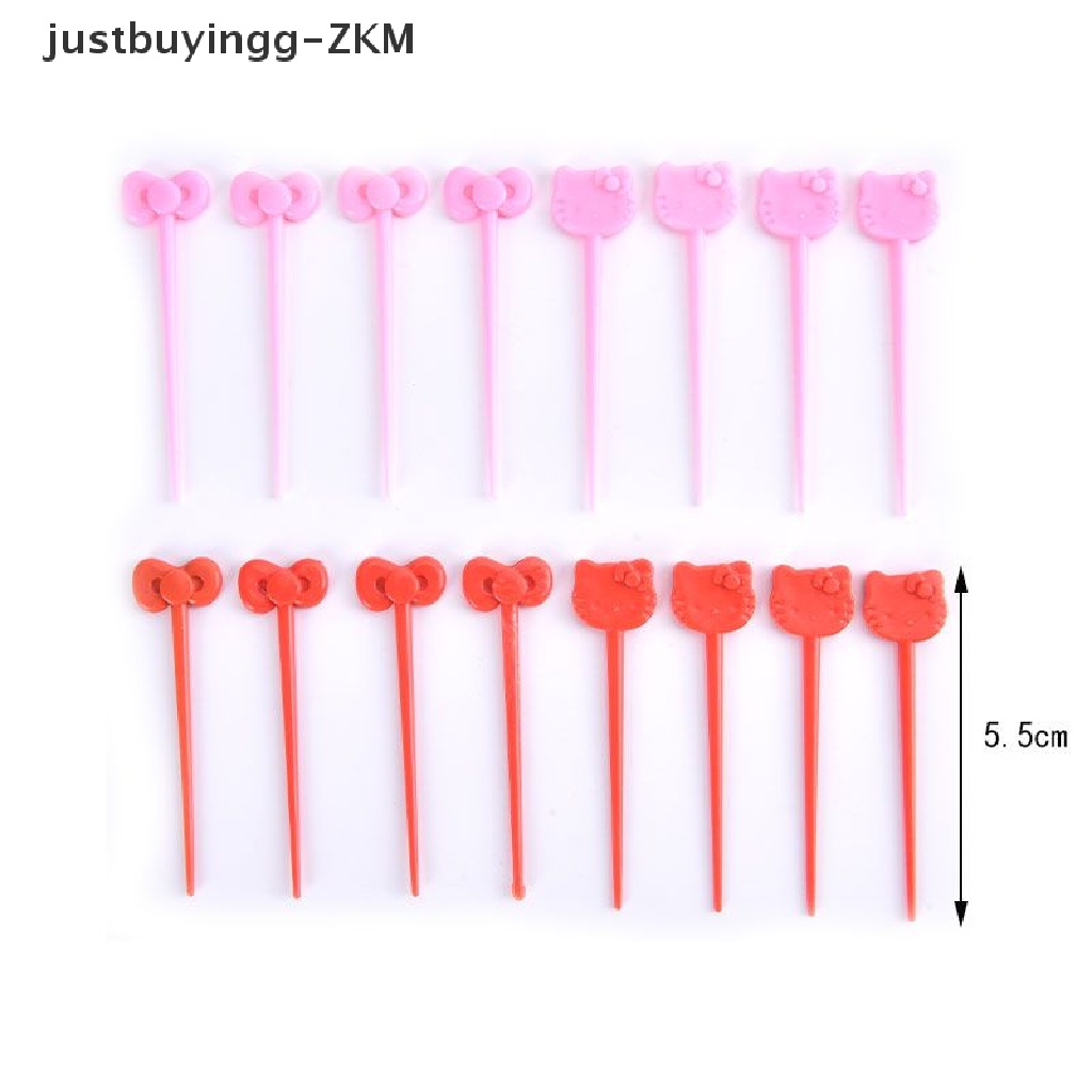 [justbuyingg] Cute Fruit Fork Cartoon Children Snack Cake Dessert Pick Toothpick Decoration [zkm]